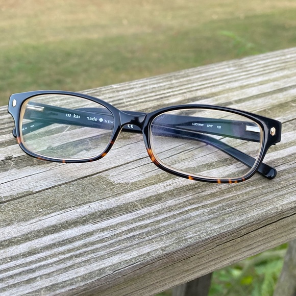 Kate Spade Lucyann glasses frames black tortoise fade 51[]16 135 - Picture 2 of 10